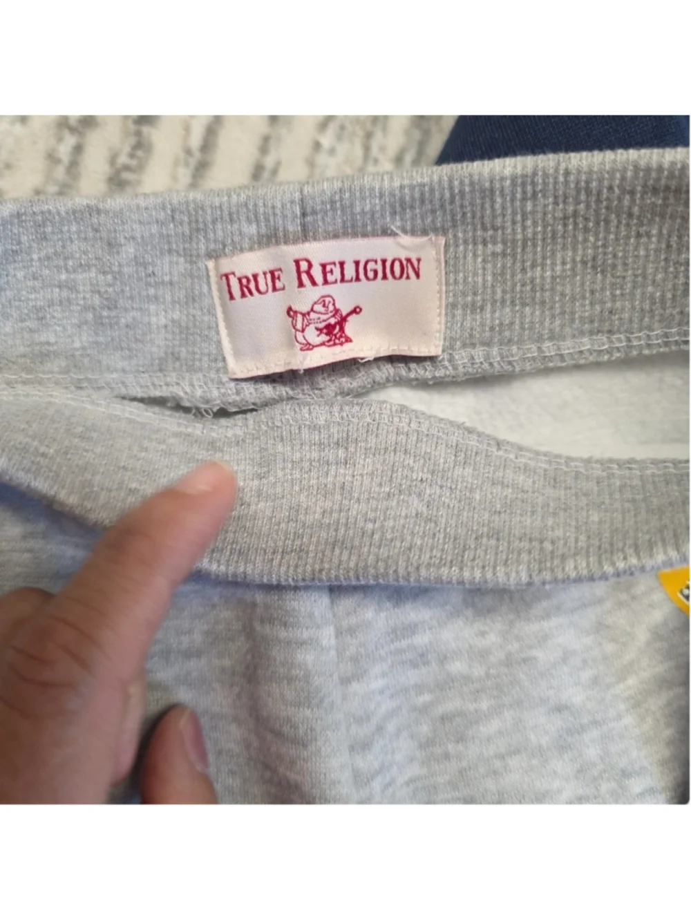 TRUE RELIGION Two-Piece Buddha Logo Zip Hoodie & Joggers Set Blue Boys 2T NWT